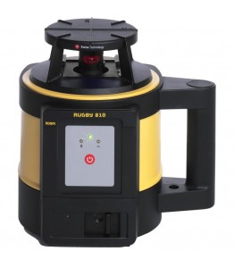 Leica Rugby 810 Rotary Laser Level with Rod Eye 140